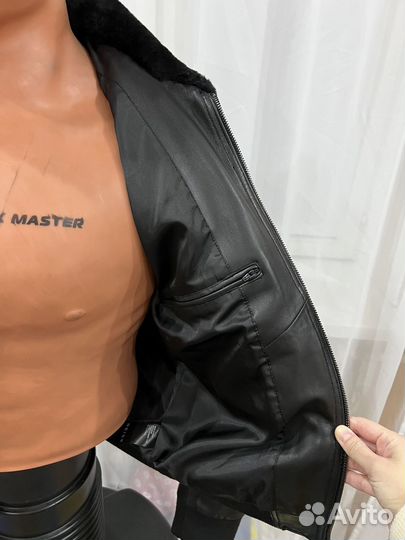 Кожаная куртка мужская M Reiss