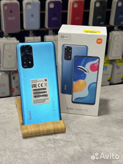 Xiaomi Redmi Note 11S 6/64gb Blue Как Новый