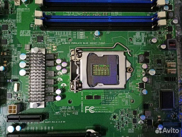Материнская плата, серверная сокет 115X