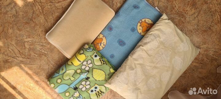 Детское одеяло и подушка