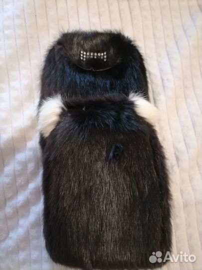 Шапка норковая женская