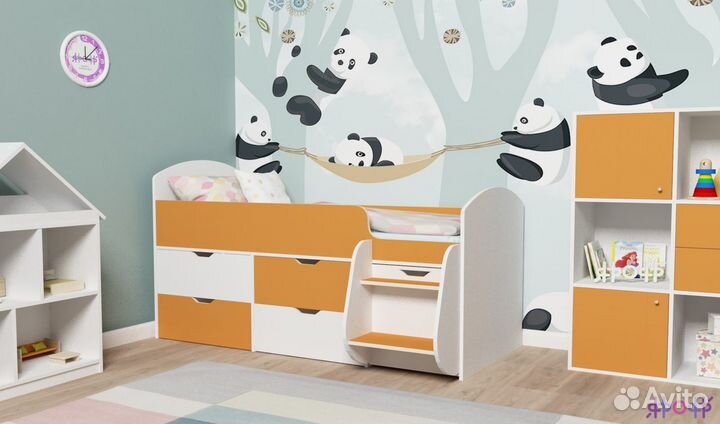 Детская кровать Малыш 7 Ярофф