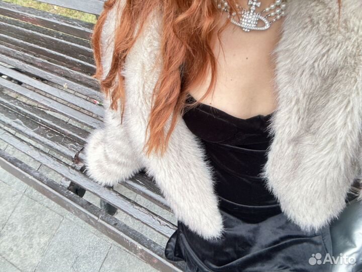 Шуба норка писец эко