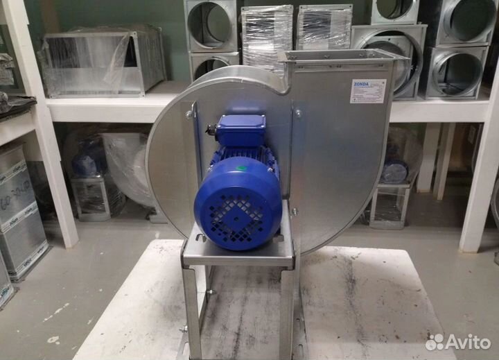 Вентилятор радиальный вытяжка Улитка