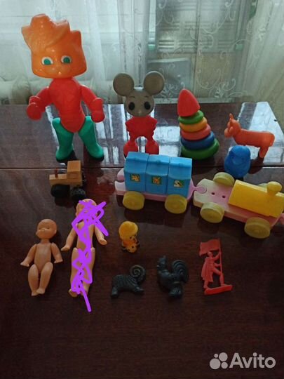 Игрушки советские, дутыши и др