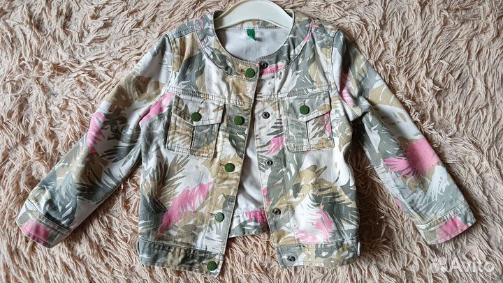 Джинсовка для девочки 104