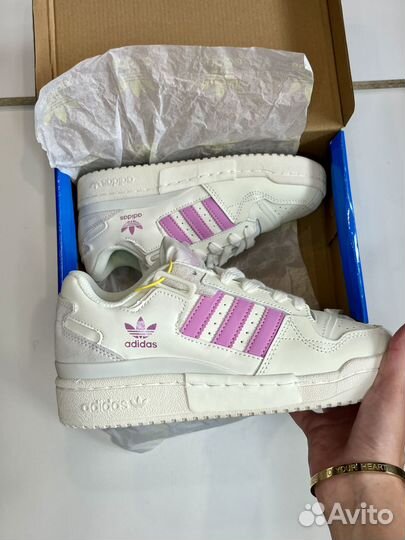 Кроссовки Adidas Forum 84 Low Cloud White Pink