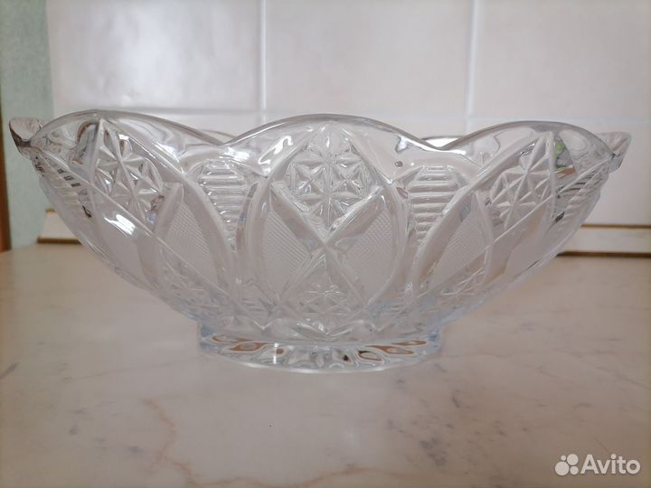 Хрустальные салатницы СССР