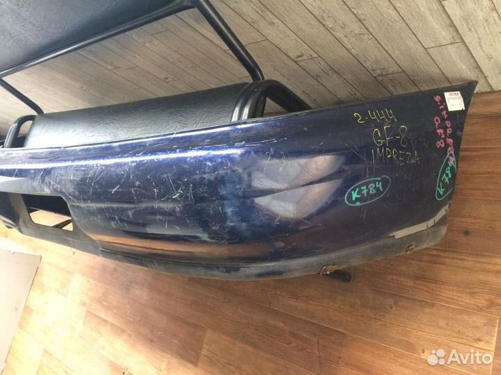 Бампер задний в сборе subaru impreza GF4 GF3