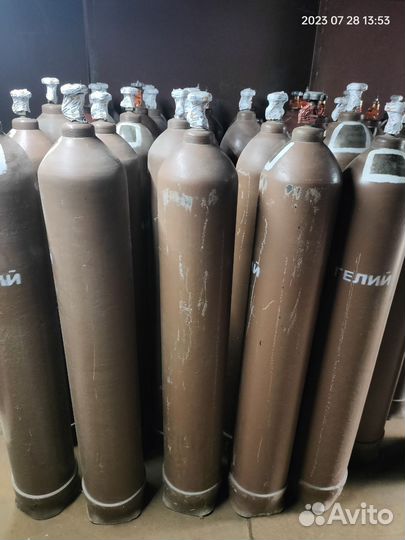 Гелий в баллонах для шаров
