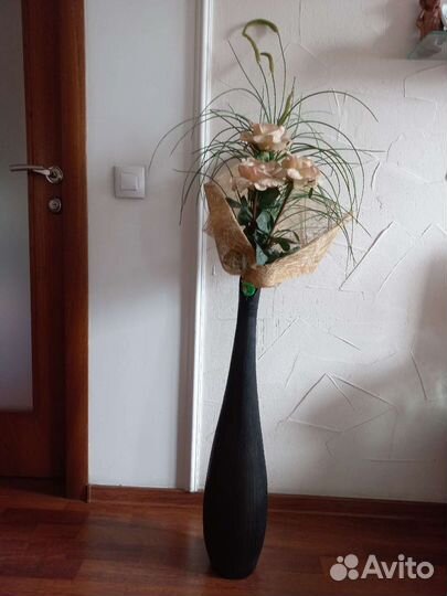 Композиция : букет в напольной вазе