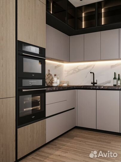 Дизайн кухни под ключ