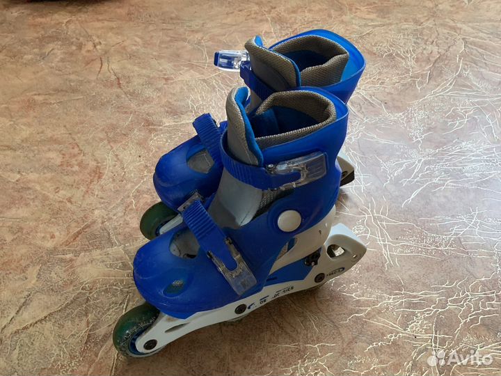 Роликовые коньки детские раздвижные