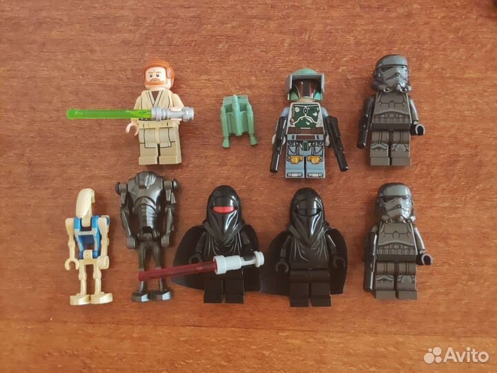 Lego минифигурки из разных серий