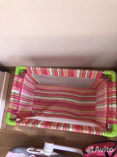 Коляска baby born, мягкие игрушки, интерактивная с