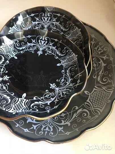 Блюдца десертные