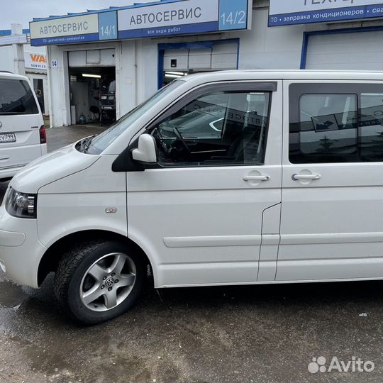 Дефлекторы на окна Volkswagen T5 Multivan