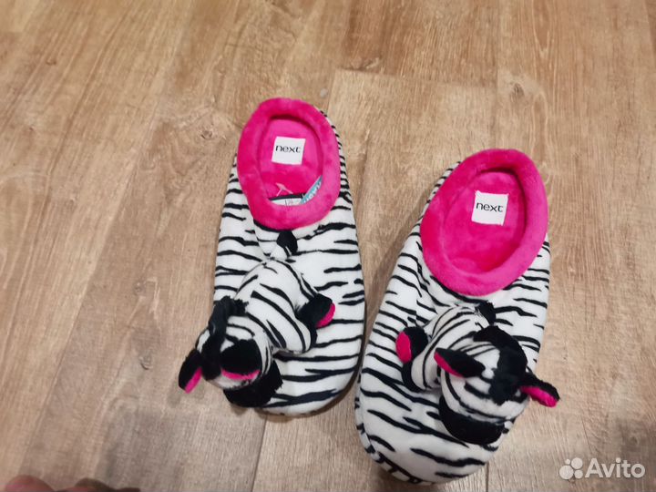 Тапочки next зебры