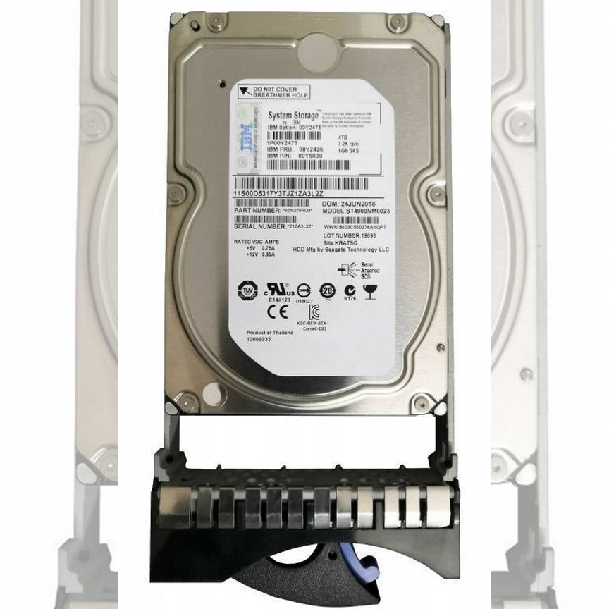 [00Y2426] Жесткий Диск Ibm 4tb Sas 3,5" Hdd 00y2426