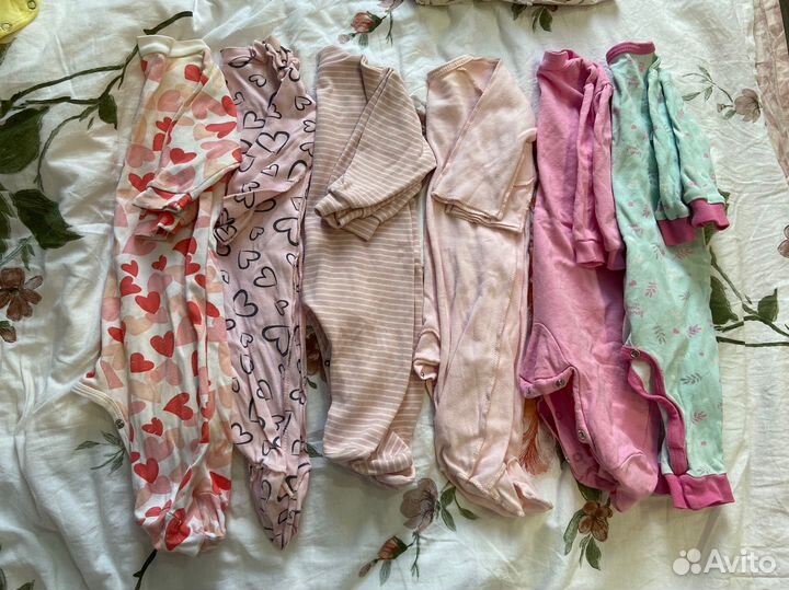 Вещи пакетом на девочку 62
