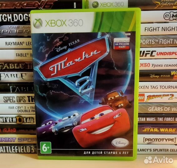 Тачки 2 на Xbox 360 Лицензия