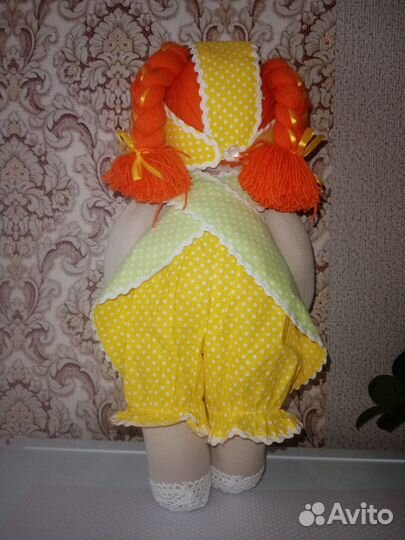 Кукла текстильная