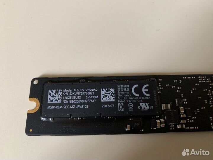 Ssd 120gb samsung для macbook