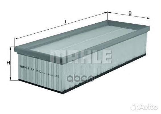 Фильтр воздушный LX1482 Mahle/Knecht