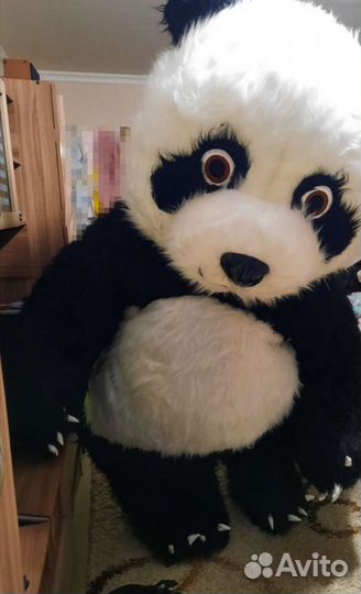 Поздравление от большой панды