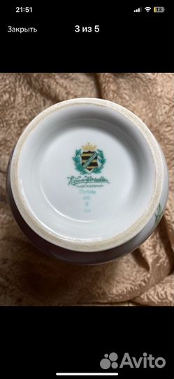 Фарфоровые вазы германия