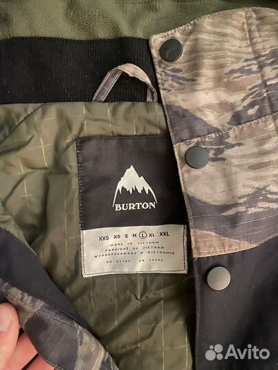 Сноубордическая куртка burton