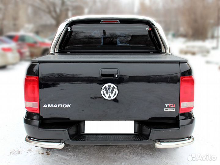 Дуга кузова нержавейка 76мм. Фольцваген Амарок