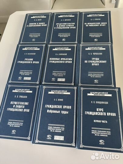 Книги серии Классика российской цивилистики