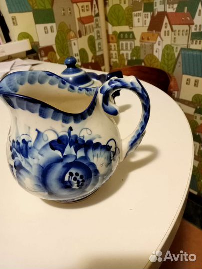 Гжель посуда