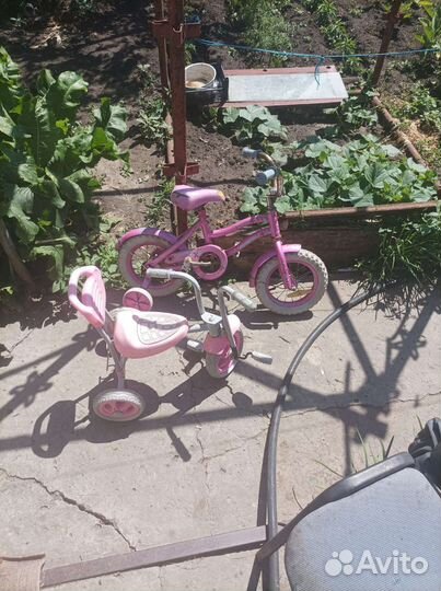 Детский трехколесный велосипед bmw