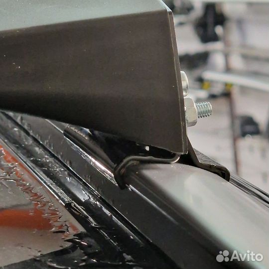 Багажник Lux Bridge Black для Kia Soul III хэтчбек 2019