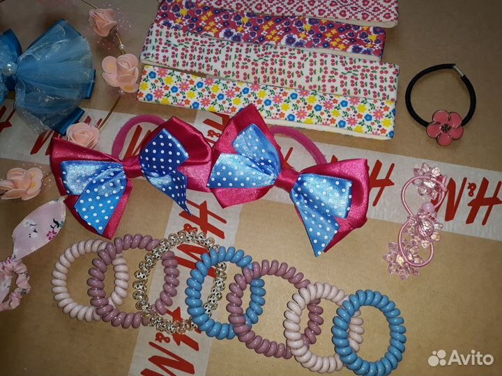 Резинки, заколки, ободки для волос