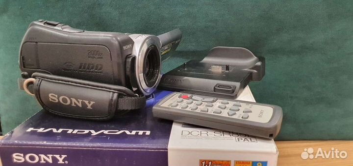 Видеокамера sony handycam