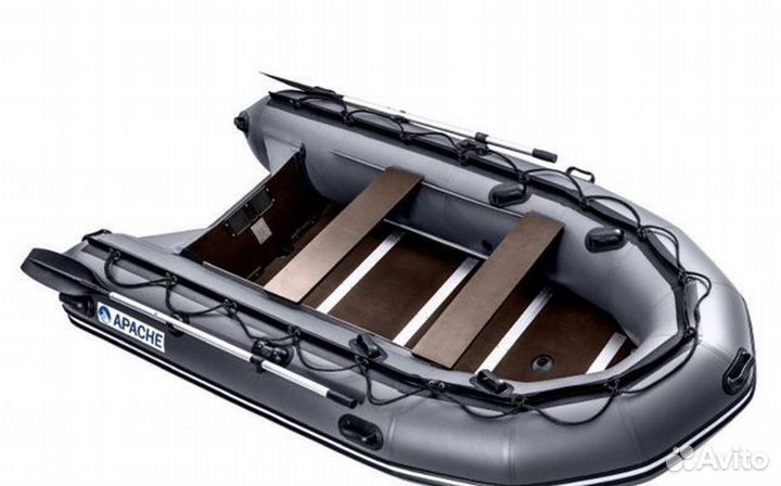 Лодка пвх Аpache (Апачи) 3300 ск графит