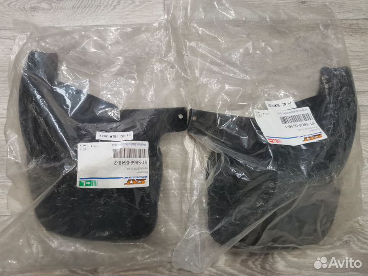 Брызговики subaru Forester SG