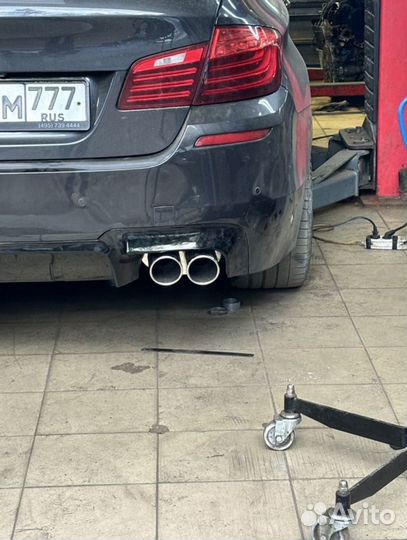Глушитель на BMW