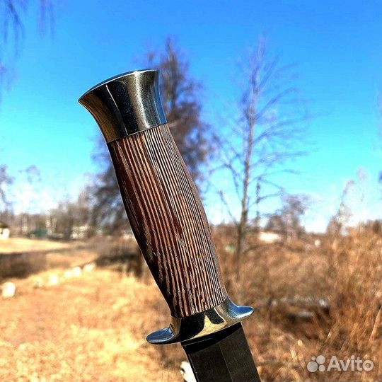 Охотничий нож Лидер Дамаск 1400 слоев