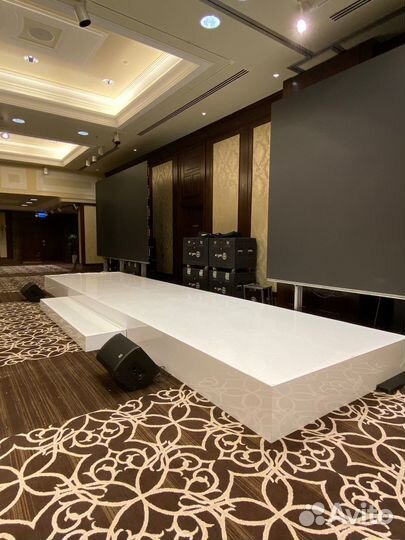 Аренда сценического подиума (сцена)