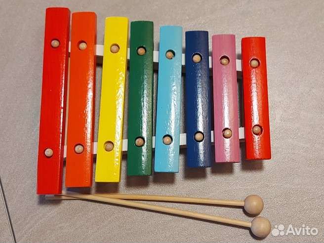 Ксилофон деревянный