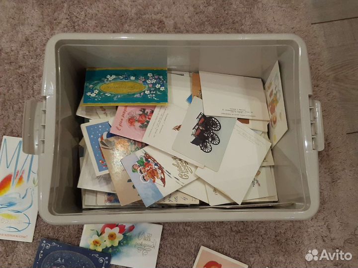 Коллекция маленьких открыток СССР