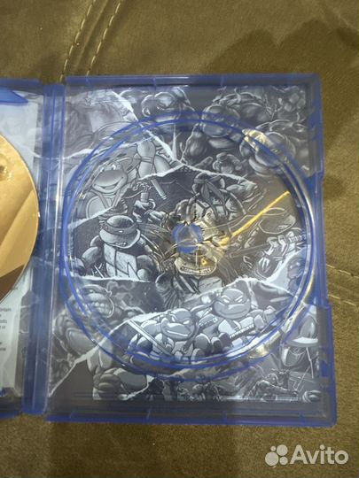 Диски на ps4 Turtles the Cowabanga collection