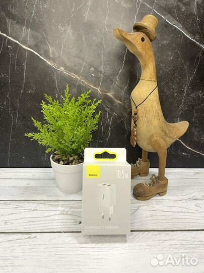 Зарядное устройство Baseus Compact Charger 2 USB