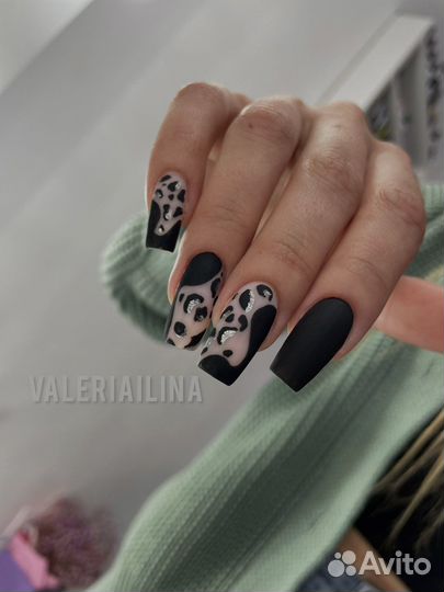 Маникюр на Пулковской.(все включено)