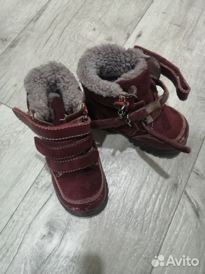 Ботинки зимние детские 24