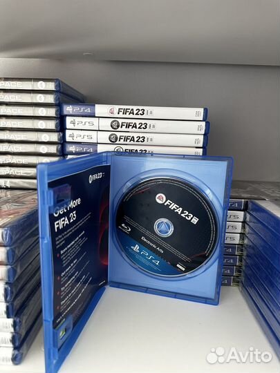 Диск fifa 23 ps4 ps5 бу